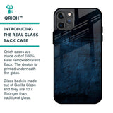 Dark Blue Grunge Glass Case for iPhone 11 Pro Max