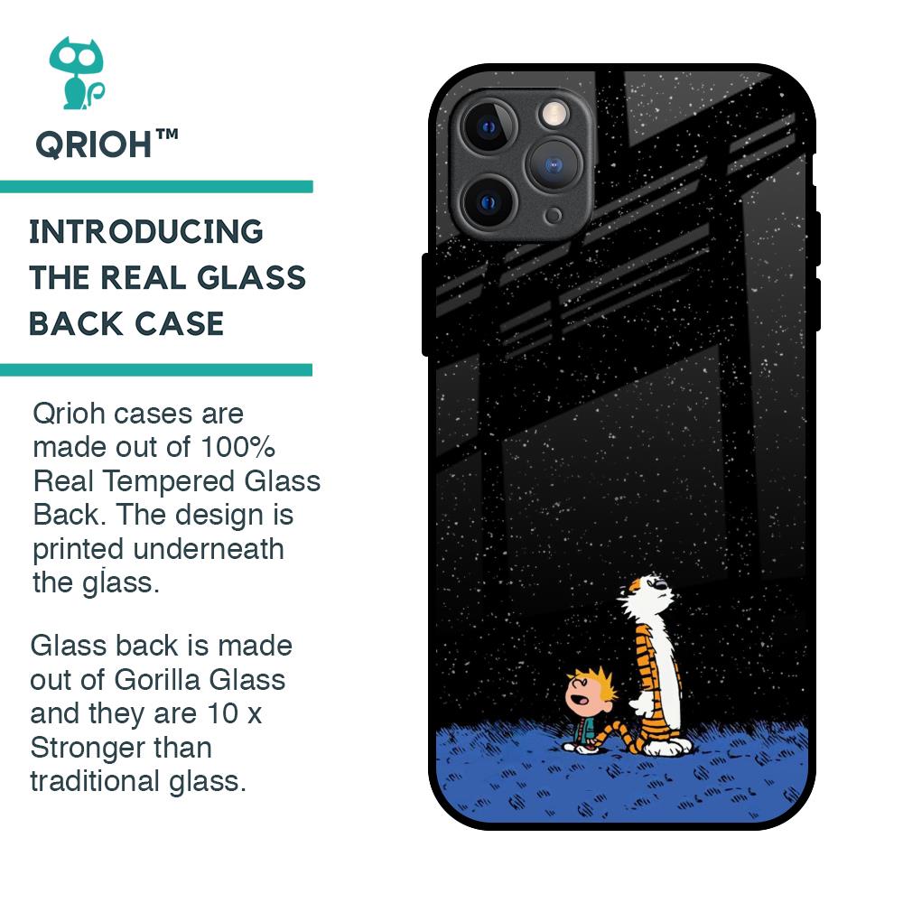 Night Sky Star Glass Case for iPhone 11 Pro Max
