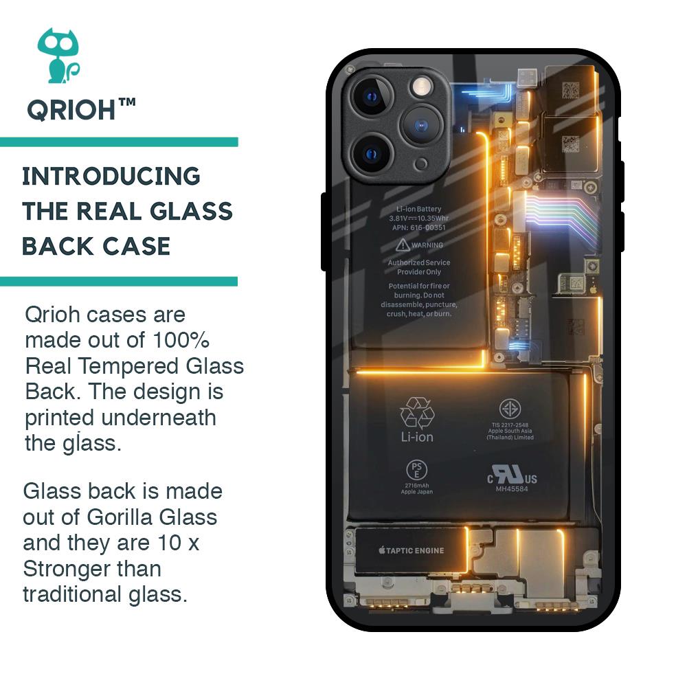 Glow Up Skeleton Glass Case for iPhone 11 Pro Max