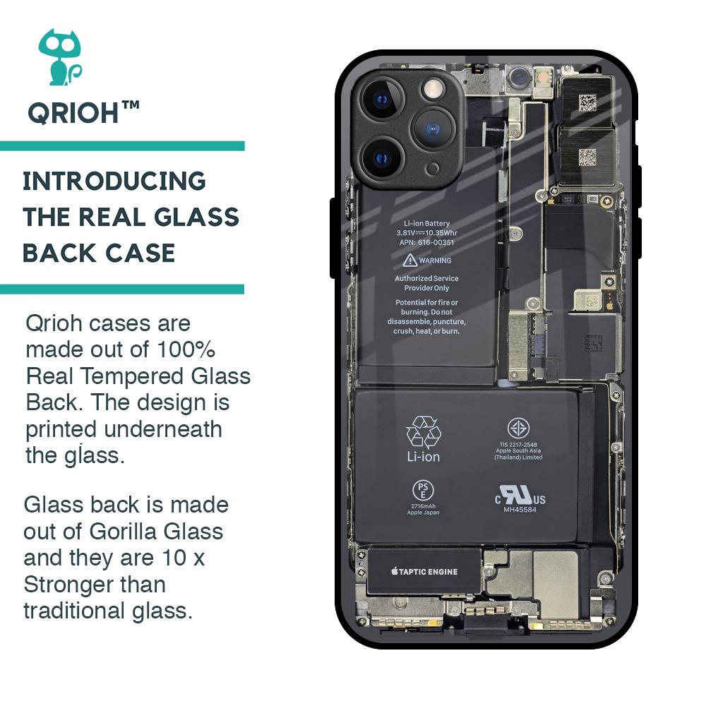 Skeleton Inside Glass Case for iPhone 11 Pro Max