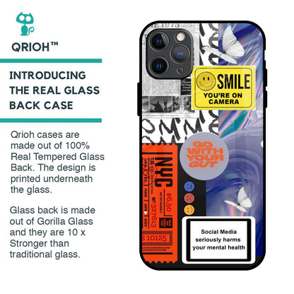 Smile for Camera Glass Case for iPhone 11 Pro Max