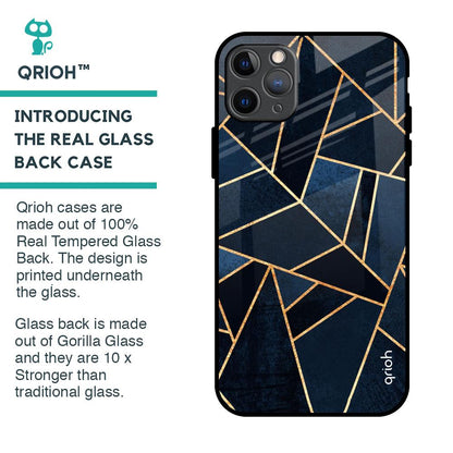 Abstract Tiles Glass Case for iPhone 11 Pro Max