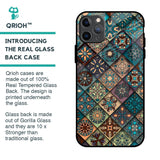 Retro Art Glass Case for iPhone 11 Pro Max