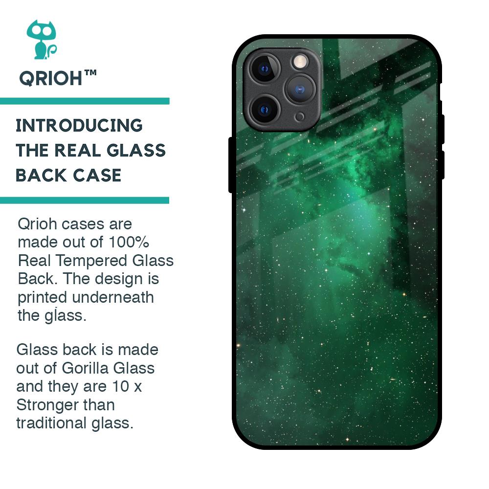 Emerald Firefly Glass Case For iPhone 11 Pro Max
