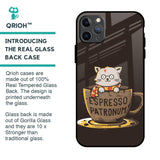 Tea With Kitty Glass Case For iPhone 11 Pro Max