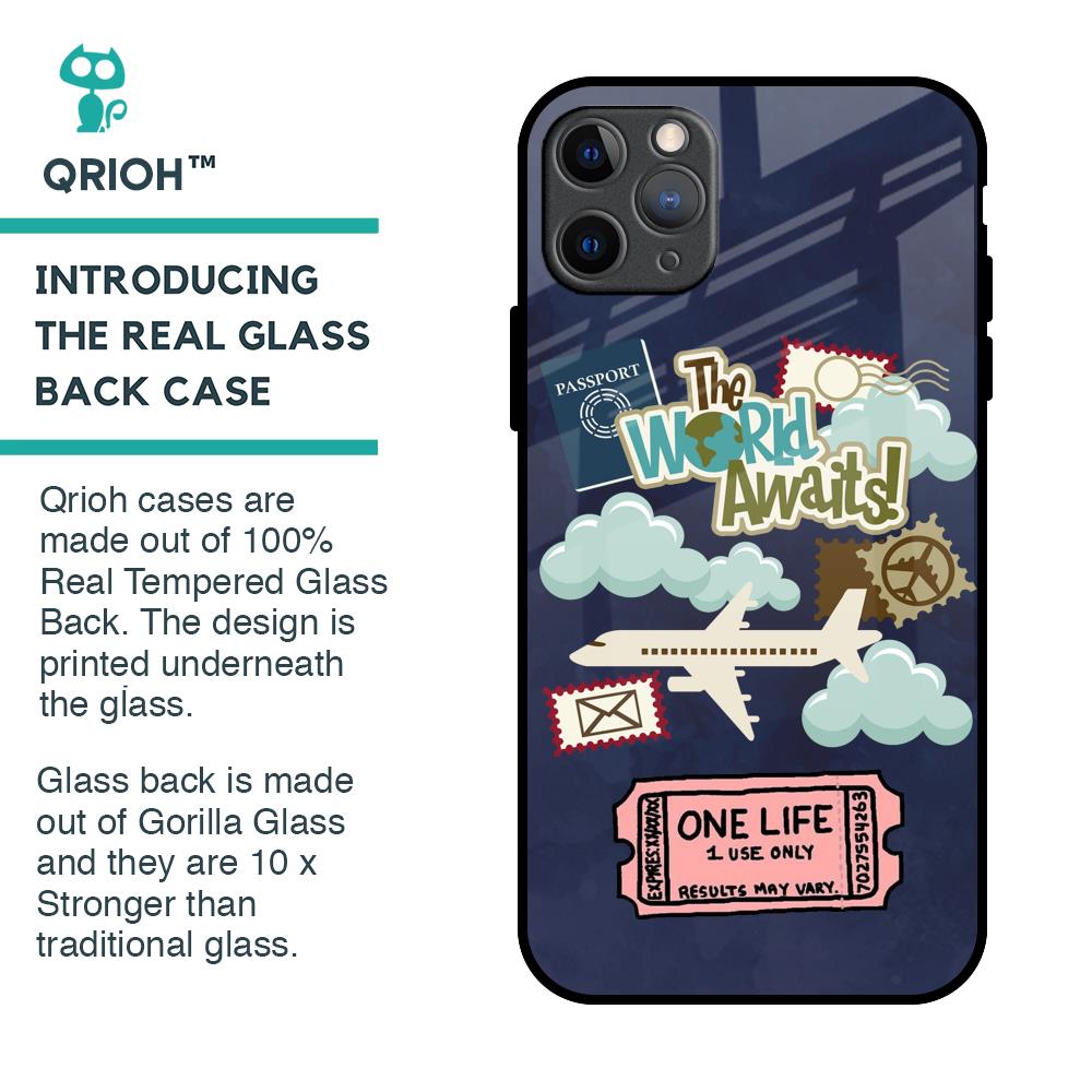Tour The World Glass Case For iPhone 11 Pro Max
