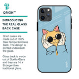 Adorable Cute Kitty Glass Case For iPhone 11 Pro Max