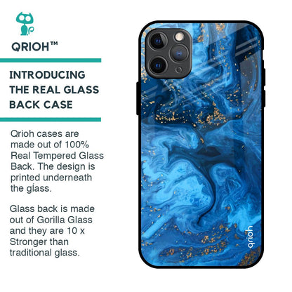 Gold Sprinkle Glass Case for iPhone 11 Pro Max