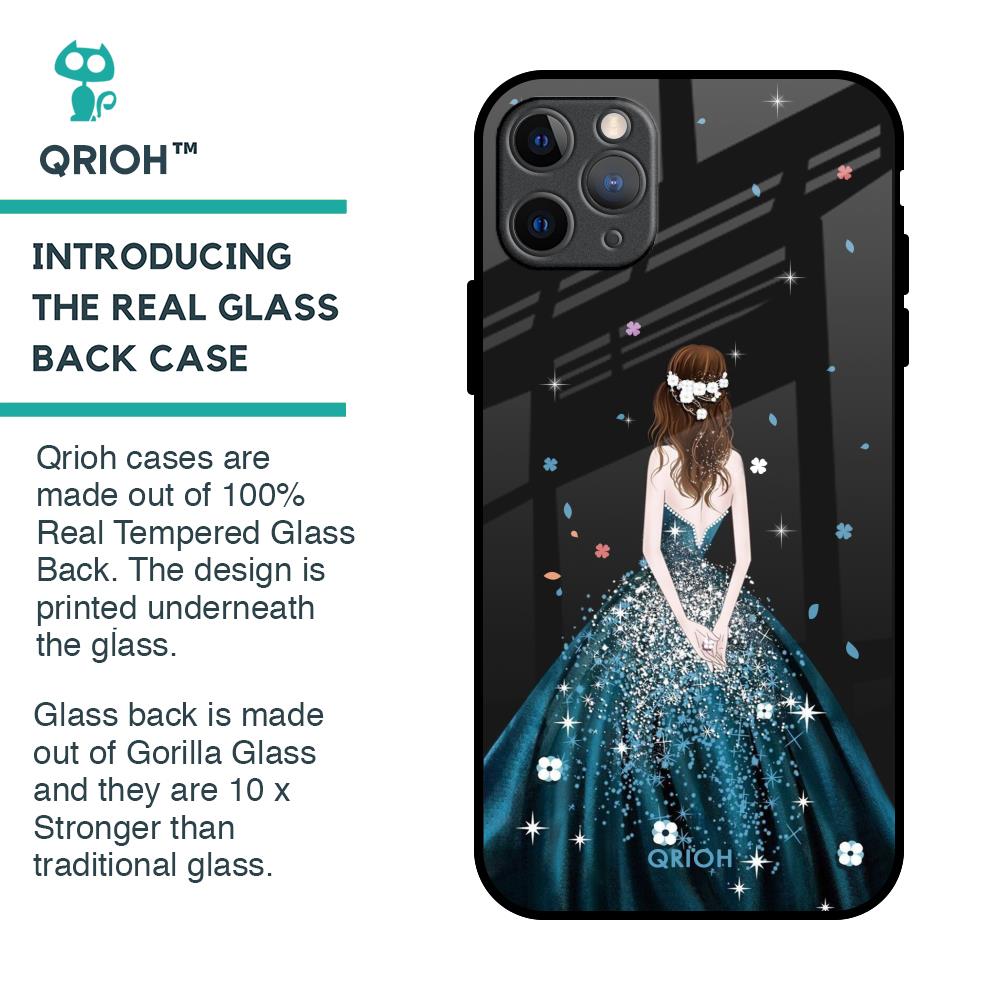 Queen Of Fashion Glass Case for iPhone 11 Pro Max
