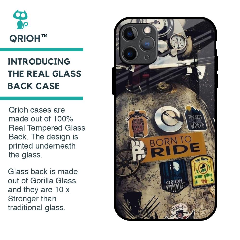 Ride Mode On Glass Case for iPhone 11 Pro Max