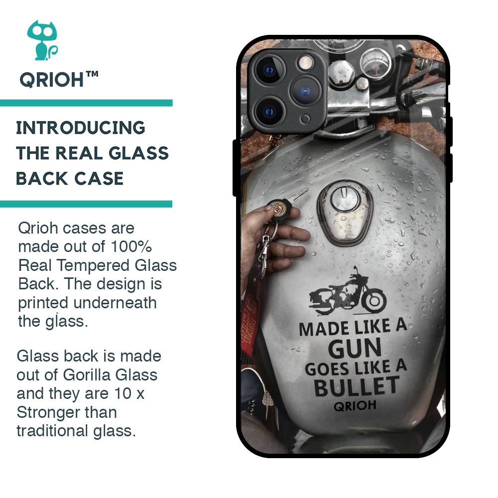 Royal Bike Glass Case for iPhone 11 Pro Max