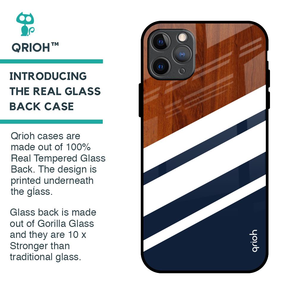 Bold Stripes Glass Case for iPhone 11 Pro Max