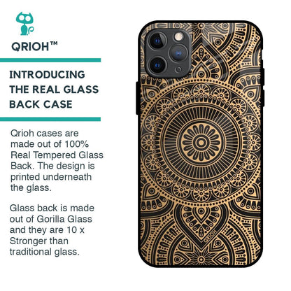 Luxury Mandala Glass Case for iPhone 11 Pro Max
