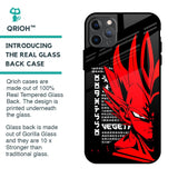 Red Vegeta Glass Case for iPhone 11 Pro Max