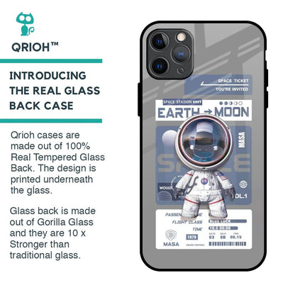 Space Flight Pass Glass Case for iPhone 11 Pro Max