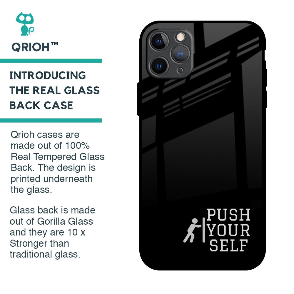 Push Your Self Glass Case for iPhone 11 Pro Max
