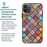 Multicolor Mandala Glass Case for iPhone 11 Pro Max