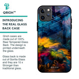 Multicolor Oil Painting Glass Case for iPhone 11 Pro Max