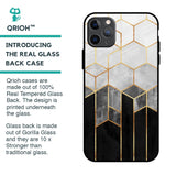 Tricolor Pattern Glass Case for iPhone 11 Pro Max