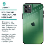 Green Grunge Texture Glass Case for iPhone 11 Pro Max