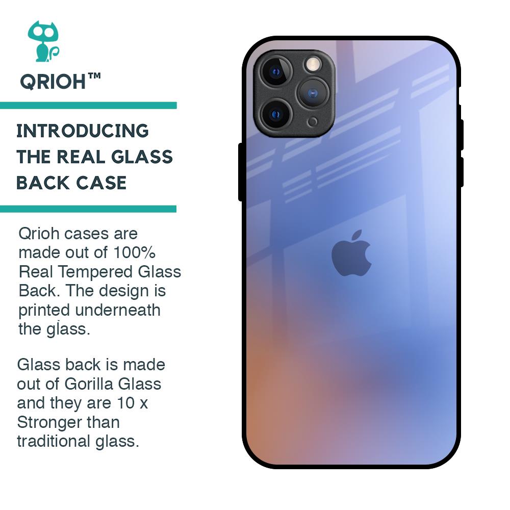 Blue Aura Glass Case for iPhone 11 Pro Max