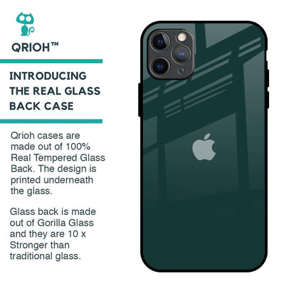 Olive Glass Case for iPhone 11 Pro Max