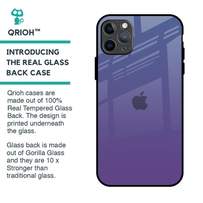 Indigo Pastel Glass Case For iPhone 11 Pro Max