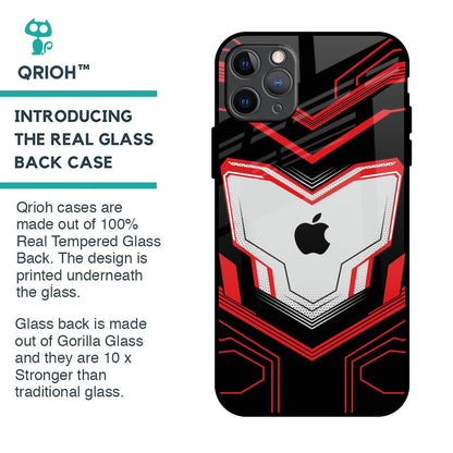 Quantum Suit Glass Case For iPhone 11 Pro Max