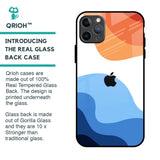 Wavy Color Pattern Glass Case for iPhone 11 Pro Max