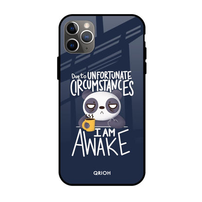 Struggling Panda Apple iPhone 11 Pro Max Glass Cases & Covers Online