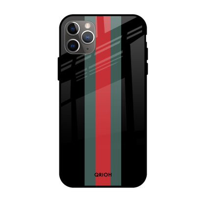 Vertical Stripes Apple iPhone 11 Pro Max Glass Cases & Covers Online