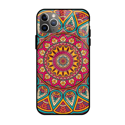 Elegant Mandala Apple iPhone 11 Pro Max Glass Cases & Covers Online