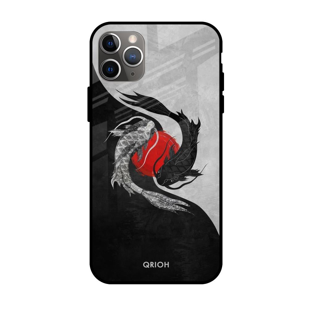 Japanese Art Apple iPhone 11 Pro Max Glass Cases & Covers Online