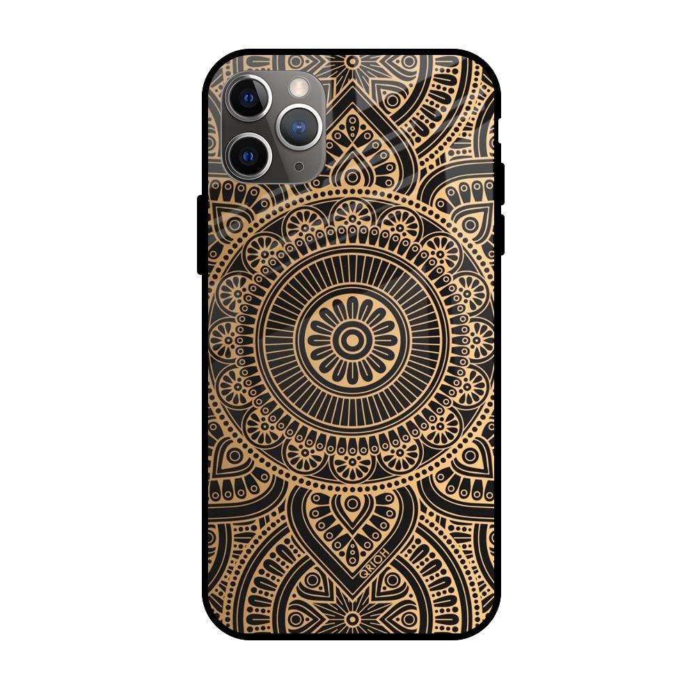 Luxury Mandala Apple iPhone 11 Pro Max Glass Cases & Covers Online
