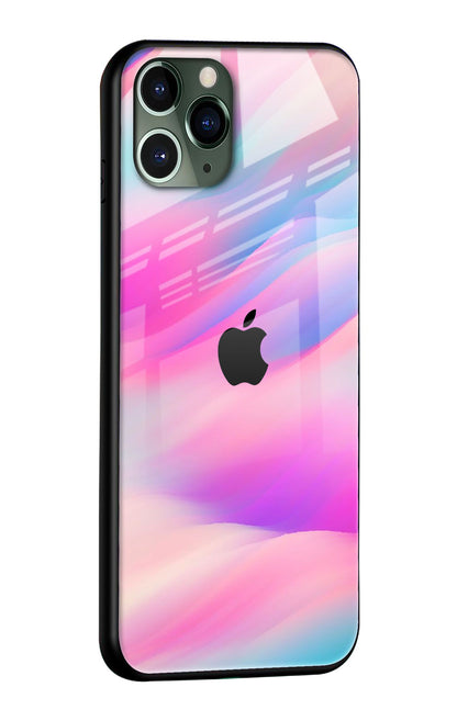 Colorful Waves Glass case for iPhone 12 Pro Max