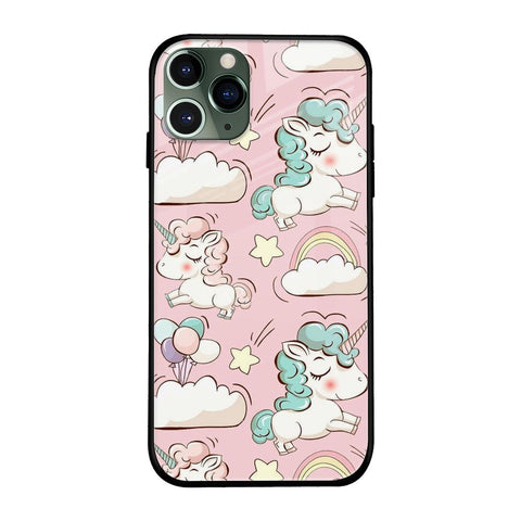 Balloon Unicorn iPhone 11 Pro Max Glass Cases & Covers Online