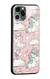 Balloon Unicorn Glass case for iPhone 11 Pro Max