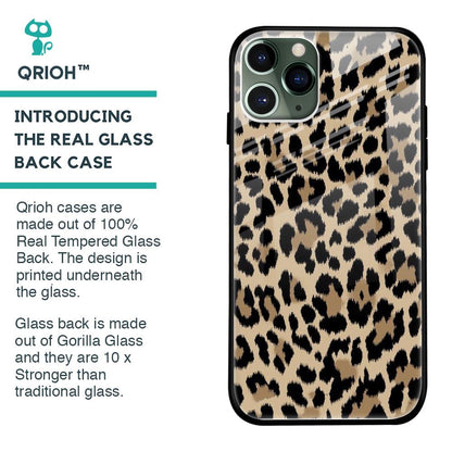Leopard Seamless Glass Case For iPhone 11 Pro Max