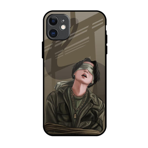 Blind Fold iPhone 11 Glass Back Cover Online