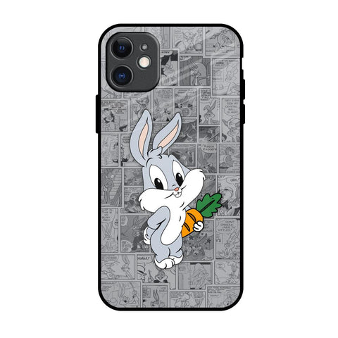 Cute Baby Bunny iPhone 11 Glass Back Cover Online