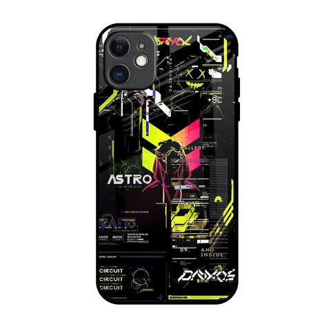 Astro Glitch iPhone 11 Glass Back Cover Online