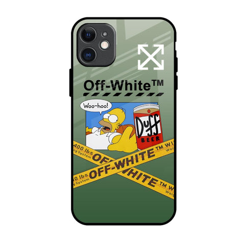 Duff Beer iPhone 11 Glass Back Cover Online