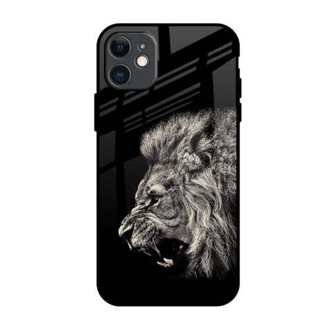 Brave Lion iPhone 11 Glass Back Cover Online