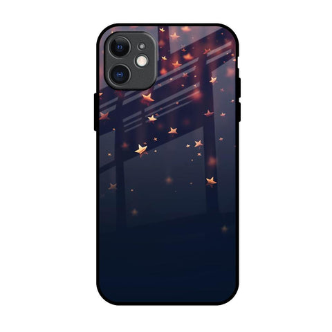 Falling Stars iPhone 11 Glass Back Cover Online