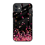 Heart Rain Fall iPhone 11 Glass Back Cover Online