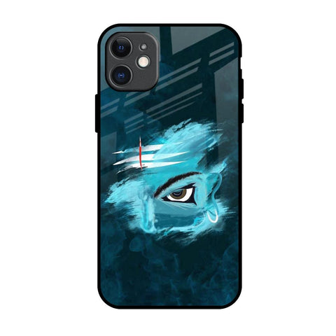 Power Of Trinetra iPhone 11 Glass Back Cover Online