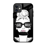 Girl Boss iPhone 11 Glass Back Cover Online