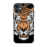 Angry Tiger iPhone 11 Glass Back Cover Online