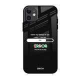Error iPhone 11 Glass Back Cover Online