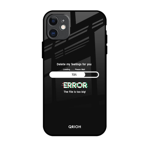 Error iPhone 11 Glass Back Cover Online
